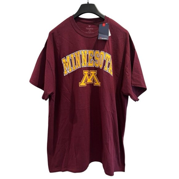 Fanatics Other - Fanatics Minnesota Golden Gophers T-Shirt NWT 2XL NCAA Maroon